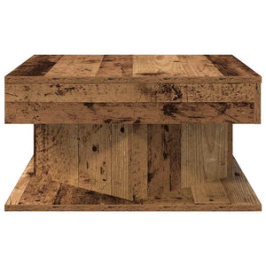 vidaXL Coffee Table Old Wood 55x55x30 cm Engineered Wood