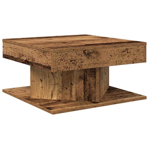 vidaXL Coffee Table Old Wood 55x55x30 cm Engineered Wood