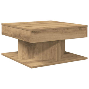 vidaXL Coffee Table Artisan Oak 55x55x30 cm Engineered Wood