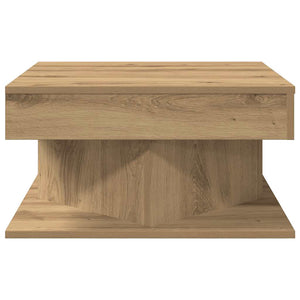 vidaXL Coffee Table Artisan Oak 55x55x30 cm Engineered Wood