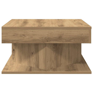 vidaXL Coffee Table Artisan Oak 55x55x30 cm Engineered Wood