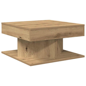 vidaXL Coffee Table Artisan Oak 55x55x30 cm Engineered Wood