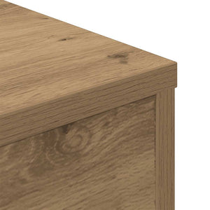 vidaXL Coffee Table Artisan Oak 55x55x30 cm Engineered Wood