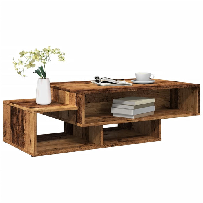 vidaXL Coffee Table Old Wood 105x55x32 cm Engineered Wood