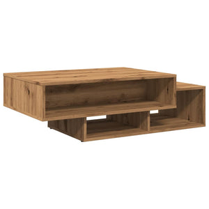 vidaXL Coffee Table Artisan Oak 105x55x32 cm Engineered Wood