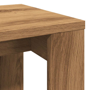 vidaXL Nest of Tables 3 pcs Artisan Oak Engineered Wood