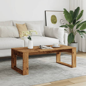 vidaXL Coffee Table Old Wood 102x50x35 cm Engineered Wood