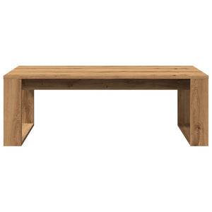 vidaXL Coffee Table Artisan Oak 102x50x35 cm Engineered Wood