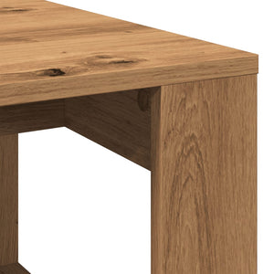 vidaXL Coffee Table Artisan Oak 102x50x35 cm Engineered Wood