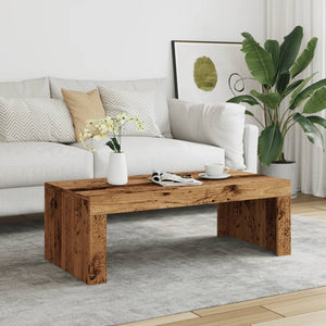 vidaXL Coffee Table Old Wood 102x50x35 cm Engineered Wood