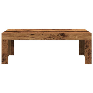 vidaXL Coffee Table Old Wood 102x50x35 cm Engineered Wood