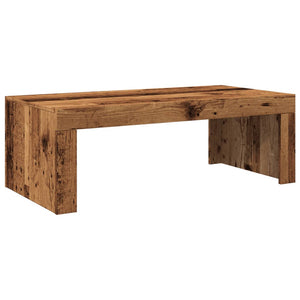 vidaXL Coffee Table Old Wood 102x50x35 cm Engineered Wood