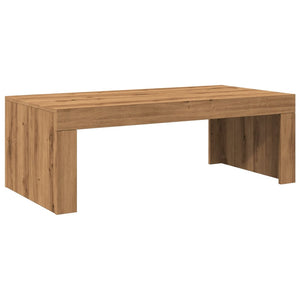 vidaXL Coffee Table Artisan Oak 102x50x35 cm Engineered Wood