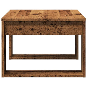 vidaXL Side Table Old Wood 50x50x35 cm Engineered Wood