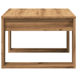 vidaXL Side Table Artisan Oak 50x50x35 cm Engineered Wood