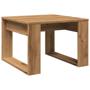 vidaXL Side Table Artisan Oak 50x50x35 cm Engineered Wood