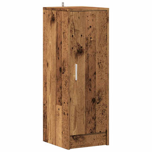 vidaXL Shoe Cabinet Old Wood 32x35x92 cm Engineered Wood