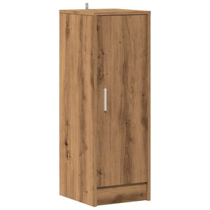 vidaXL Shoe Cabinet Artisan Oak 32x35x92 cm Engineered Wood