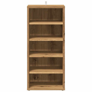 vidaXL Shoe Cabinet Artisan Oak 32x35x70 cm Engineered Wood