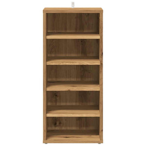 vidaXL Shoe Cabinets 2 pcs Artisan Oak 32x35x70 cm Engineered Wood