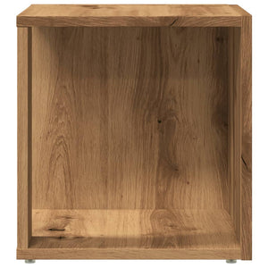 vidaXL Side Table Artisan Oak 33x33x34 cm Engineered Wood