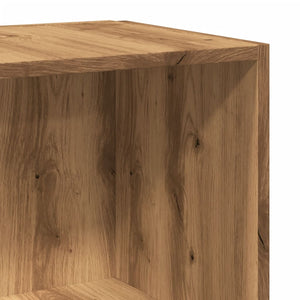 vidaXL Side Table Artisan Oak 33x33x34 cm Engineered Wood