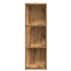 vidaXL Corner Cabinet Artisan Oak 33x33x100 cm Engineered Wood