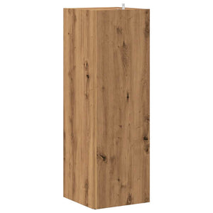 vidaXL Corner Cabinet Artisan Oak 33x33x100 cm Engineered Wood