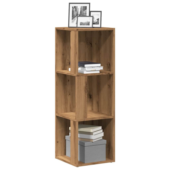 vidaXL Corner Cabinet Artisan Oak 33x33x100 cm Engineered Wood