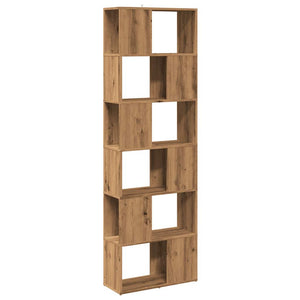 vidaXL Book Cabinet/Room Divider Artisian Oak 60x24x186 cm