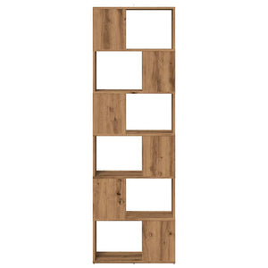 vidaXL Book Cabinet/Room Divider Artisian Oak 60x24x186 cm