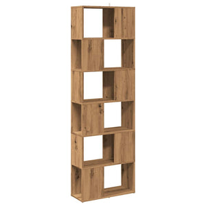 vidaXL Book Cabinet/Room Divider Artisian Oak 60x24x186 cm