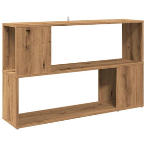 vidaXL Book Cabinet Artisian Oak 100x24x63 cm Engineered Wood