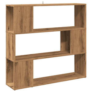 vidaXL Book Cabinet/Room Divider Artisan Oak 100x24x94 cm