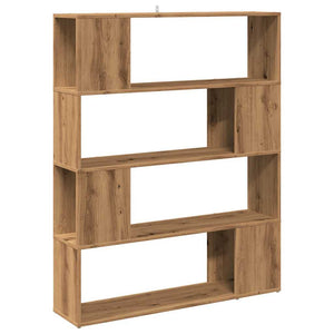 vidaXL Book Cabinet/Room Divider Artisan Oak 100x24x124.5 cm