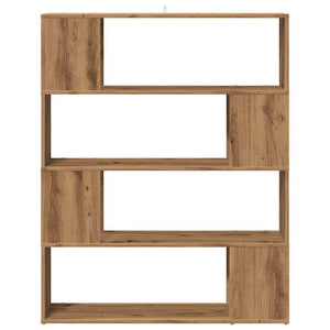 vidaXL Book Cabinet/Room Divider Artisan Oak 100x24x124.5 cm