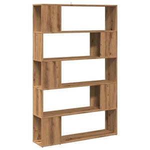 vidaXL Book Cabinet/Room Divider Artisan Oak 100x24x155 cm