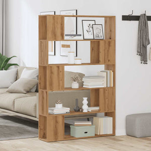 vidaXL Book Cabinet/Room Divider Artisan Oak 100x24x155 cm