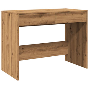 vidaXL Desk Artisan Oak 101x50x76.5 cm Engineered Wood