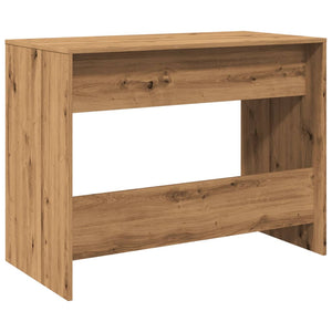 vidaXL Desk Artisan Oak 101x50x76.5 cm Engineered Wood