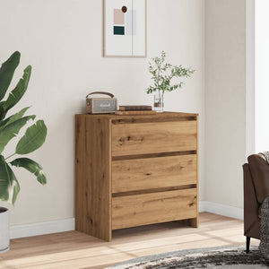 vidaXL Sideboard Artisan Oak 70x41x75 cm Engineered Wood