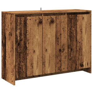 vidaXL Sideboard Old Wood 102x33x75 cm Engineered Wood