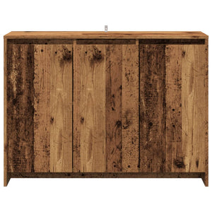 vidaXL Sideboard Old Wood 102x33x75 cm Engineered Wood