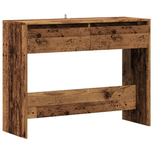 vidaXL Console Table Old Wood 100x35x76.5 cm Engineered Wood