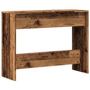 vidaXL Console Table Old Wood 100x35x76.5 cm Engineered Wood