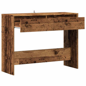 vidaXL Console Table Old Wood 100x35x76.5 cm Engineered Wood