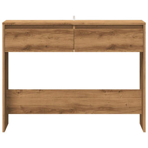 vidaXL Console Table Artisan Oak 100x35x76.5 cm Engineered Wood