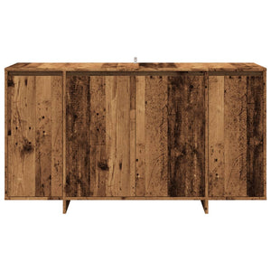 vidaXL Sideboard Old Wood 135x41x75 cm Engineered Wood