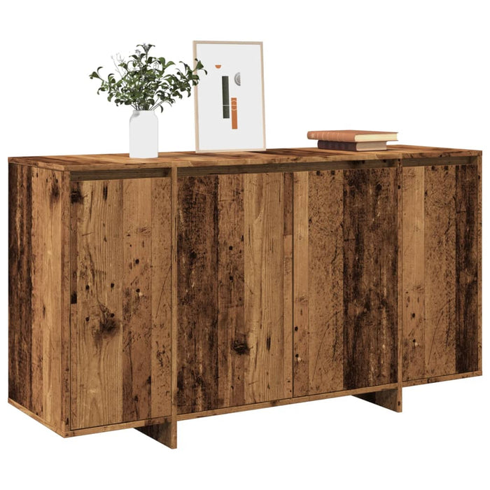 vidaXL Sideboard Old Wood 135x41x75 cm Engineered Wood