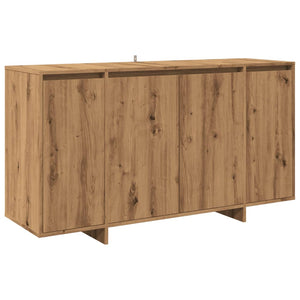 vidaXL Sideboard Artisan Oak 135x41x75 cm Engineered Wood